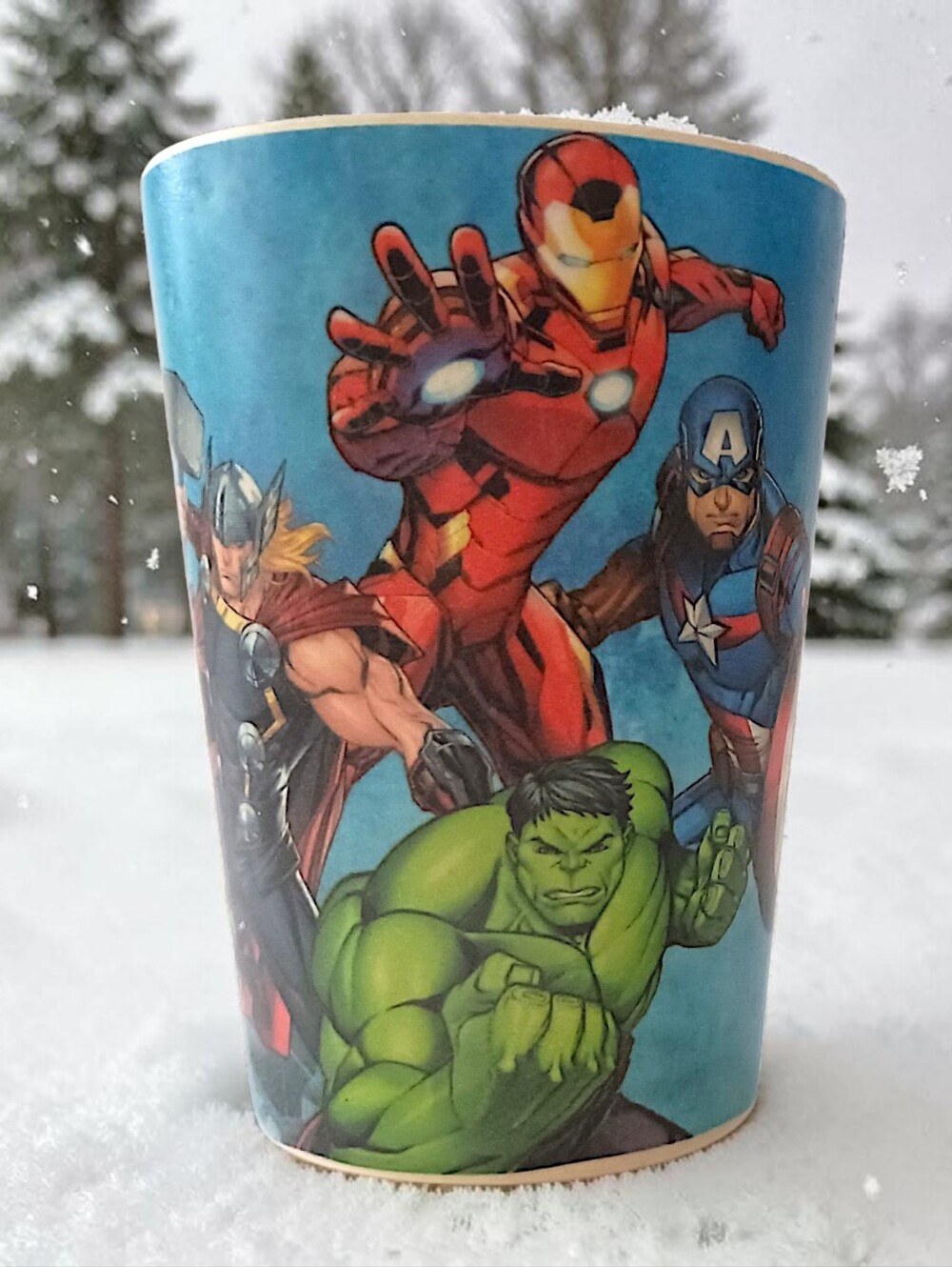Vintage Marvel Avengers Melamine Cup 0121A Comic Plastic Super Heroes The Hulk - Picture 16 of 16